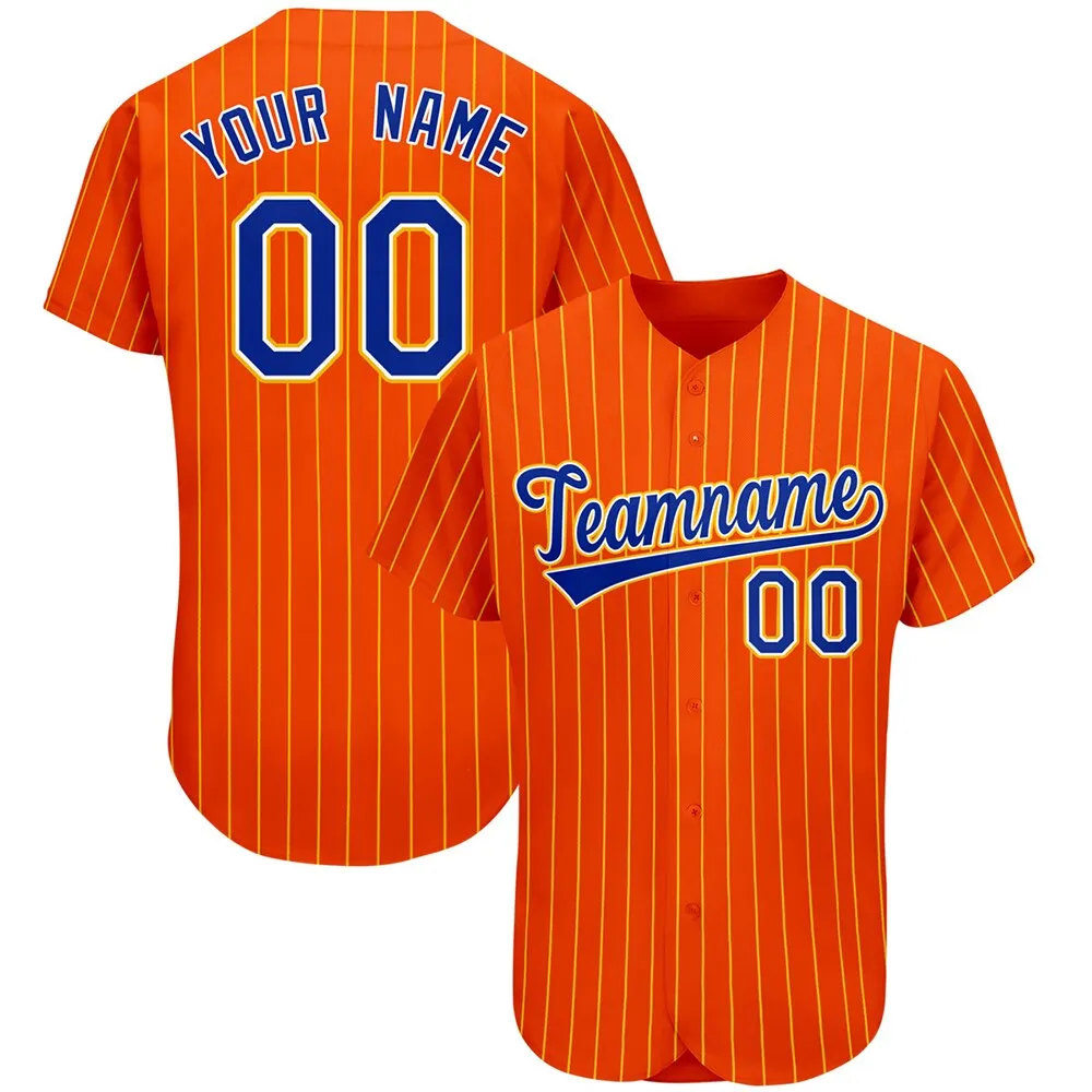 Customizable Baseball Jersey Shirts Print Team Personal Name Number Stripe Hip Hop Sportswear Men Women Baseball Clothing