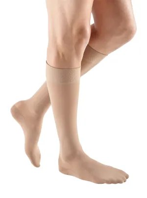 mediven plus 20-30 mmHg Calf High w/Silicone Topband Closed Toe Compression Stockings