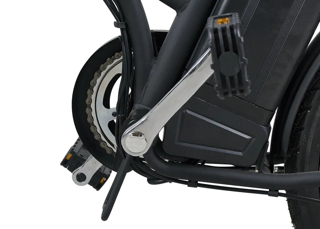 Nakto 250W Fashion Foldable City Electric Bike - Black