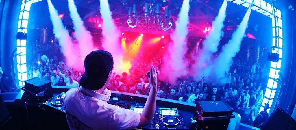 Party at a Night Club