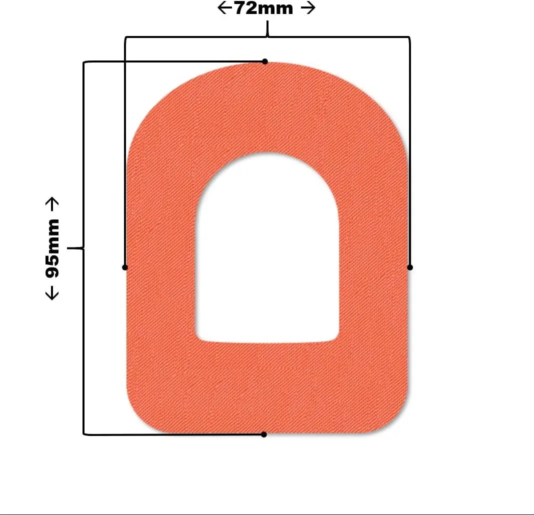Plasters for Omnipod (Coral)
