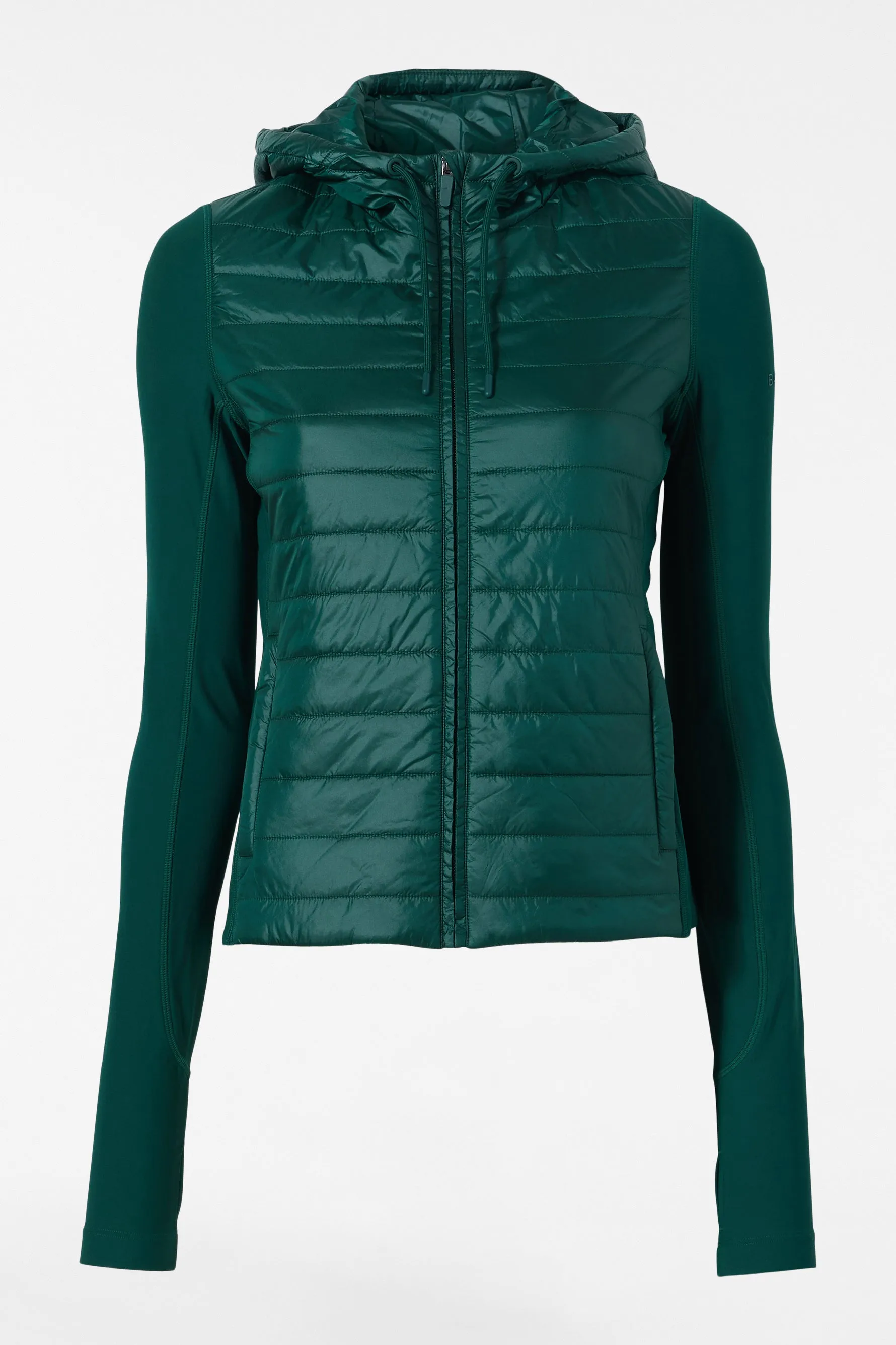 Pro Fleece Mix Puffer Full Zip Jacket - Botanical Garden
