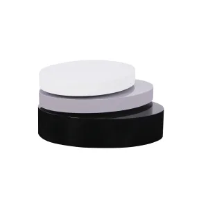 TESSA White & Gray & Black Coffee Table