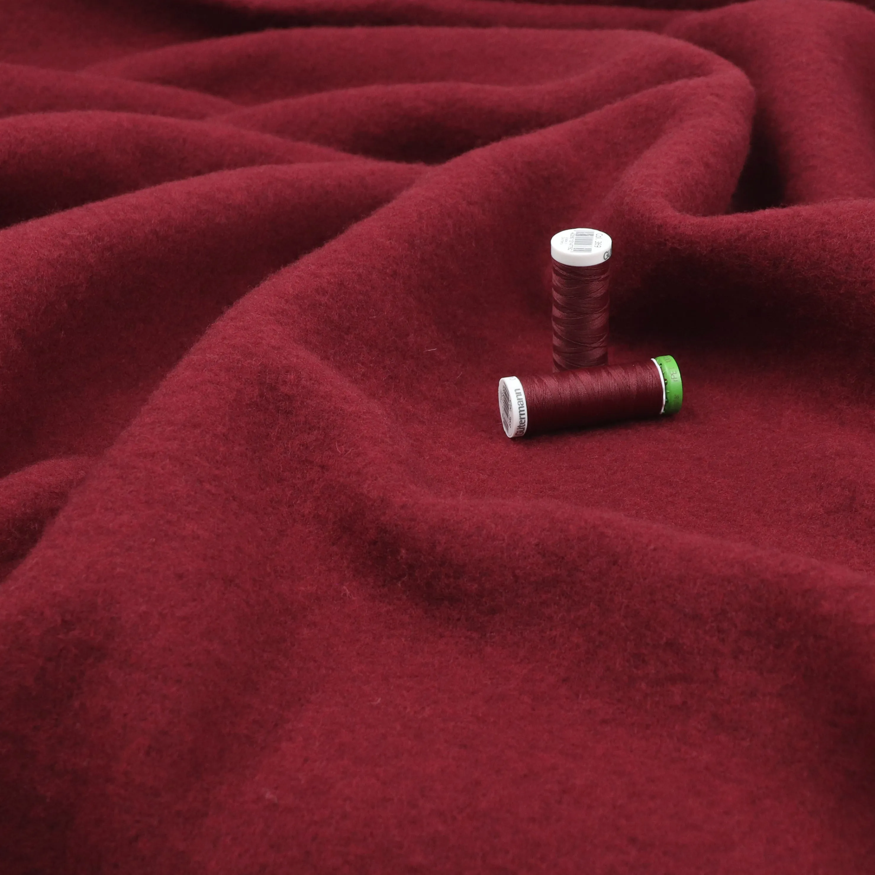 Wool Fleece - Red
