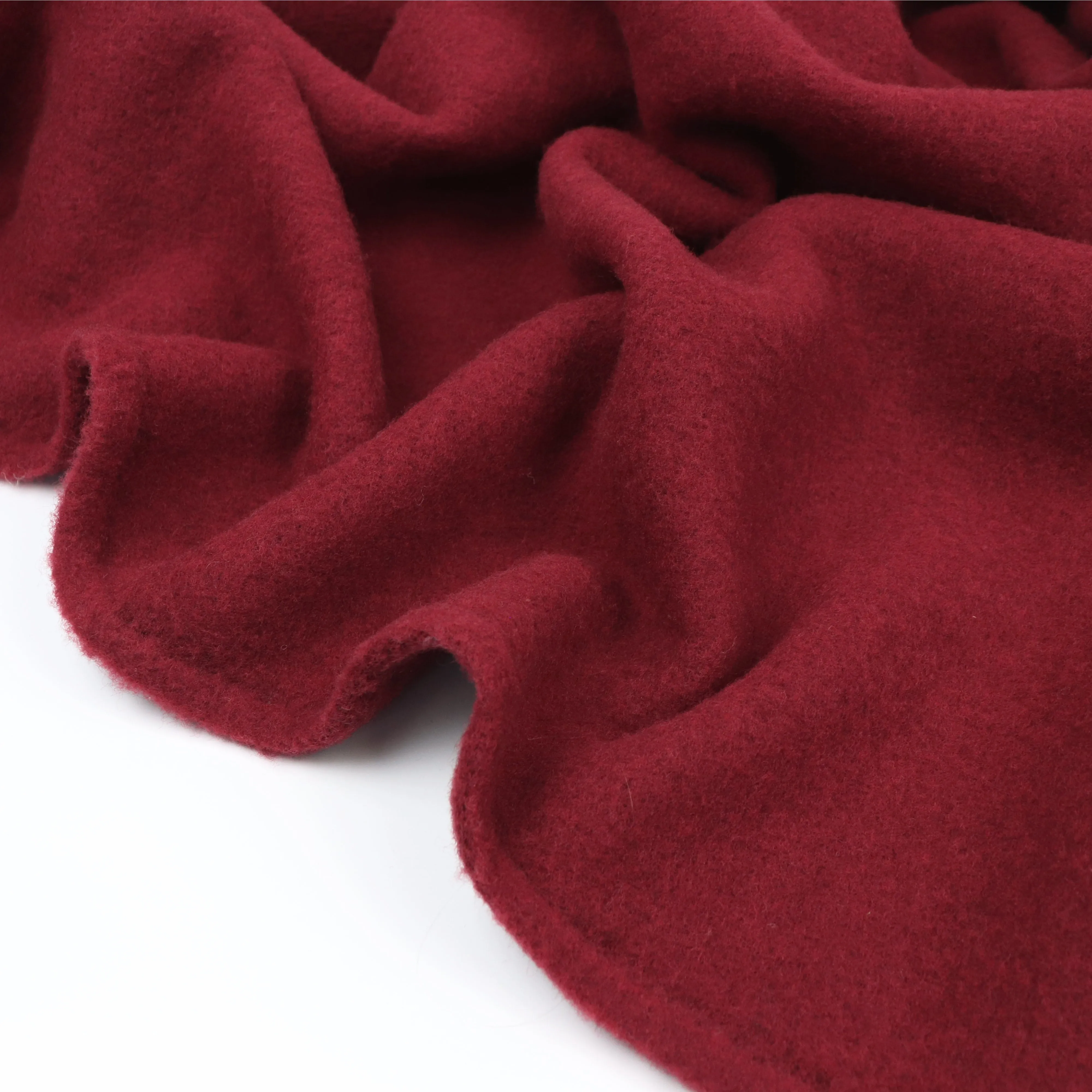 Wool Fleece - Red
