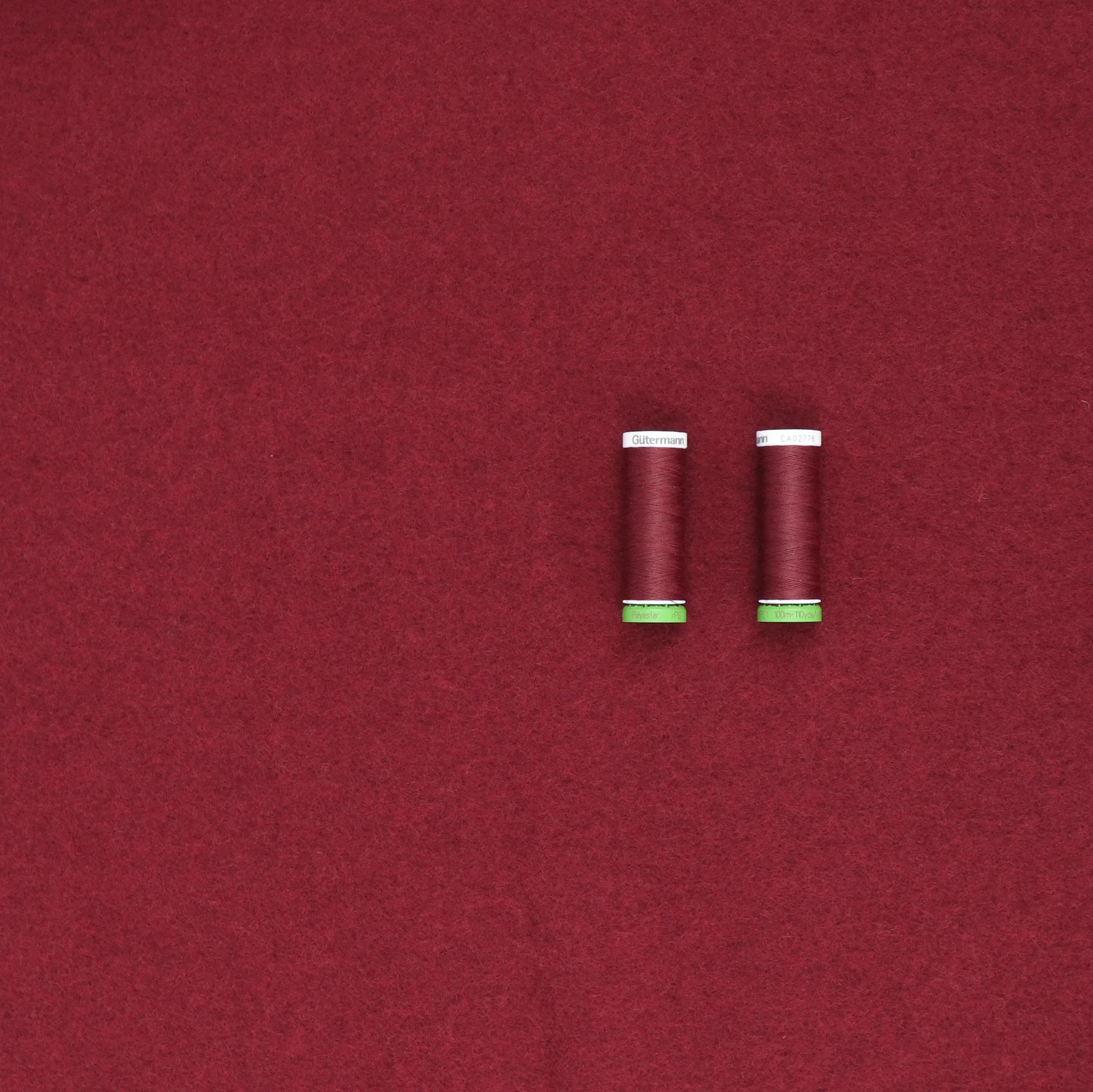 Wool Fleece - Red